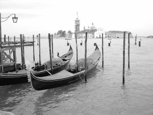 Gondeln im Dock, Andreas Meck 2005